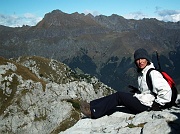 Salita dal Rif. Cazzaniga con giro ad anello allo Zuccone Campelli (2161 m.) e alla Cima di Piazzo (2057 m.) il 9 ottobre 2011 - FOTOGALLERY